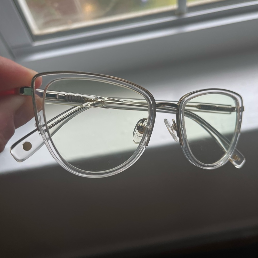 TIJN Federica Blue Light Glasses Transparent - No Scrip - BRAND NEW in packaging